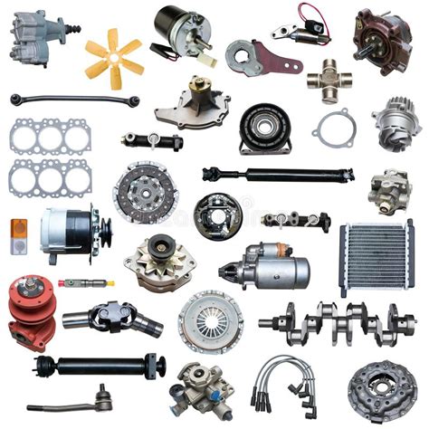 Auto Spare Parts Car On Stock Photo Image Of Detail 115609974