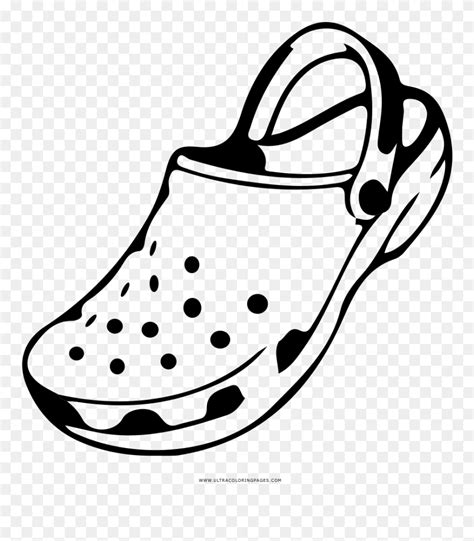 Download hd Croc Coloring Page - Crocs Coloring Pages Clipart and use