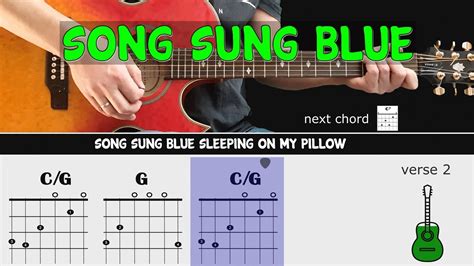 Song Sung Blue Neil Diamond Guitar Lesson Acoustic Guitar With