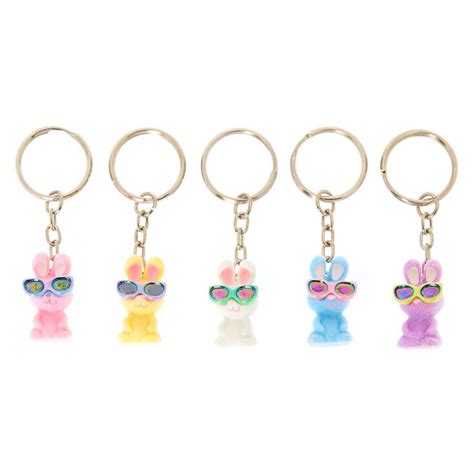 Bff Bunnies Key Rings 5 Pack Claires Ca
