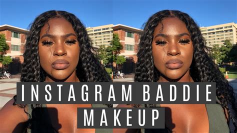 Instagram Baddie Makeup Look Makeup For Darkskin Stateofdallas Youtube