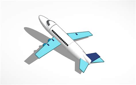 3d Design Airplane Tinkercad