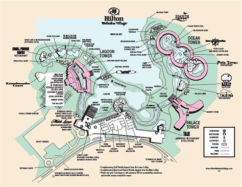 Hilton Waikoloa Map Of Grounds