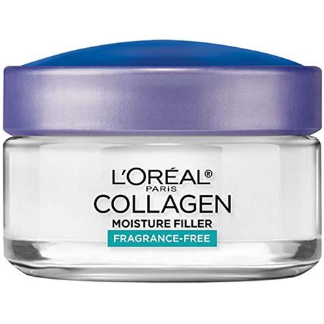 Loreal Paris Skincare Collagen Face Moisturizer Fragrance Free Day