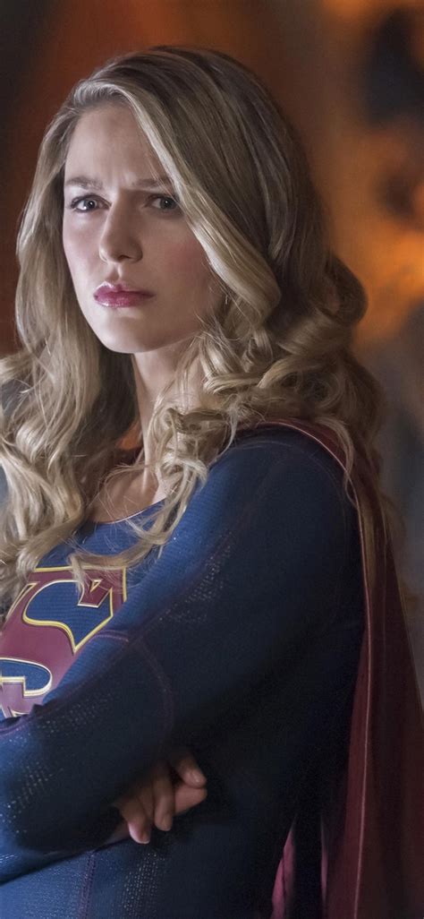 1125x2436 Melissa Benoist In Supergirl Season 3 2017 Iphone Xsiphone