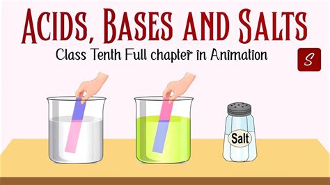 Acids Bases And Salts Class 10 Full Chapter Animation Class 10