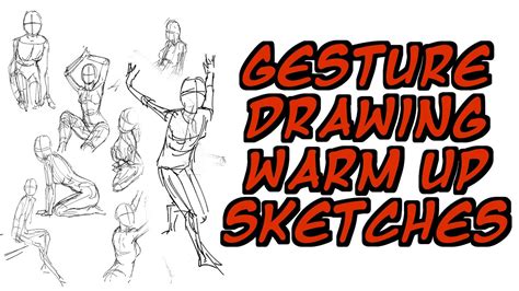 Gesture Drawing Session My Warm Up Sketches For Better Poses