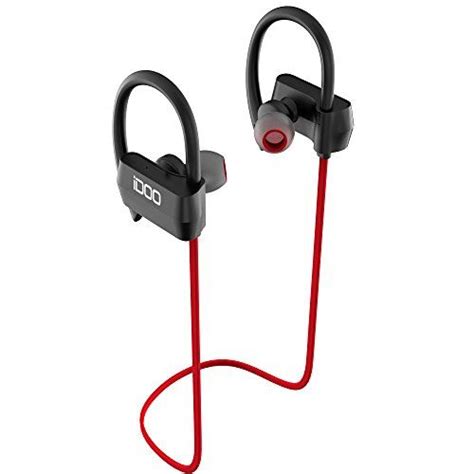 Idoo Bluetooth V41 Headsets Sport Wireless Headphone Sweatproof Stereo Earbuds With Lightweight