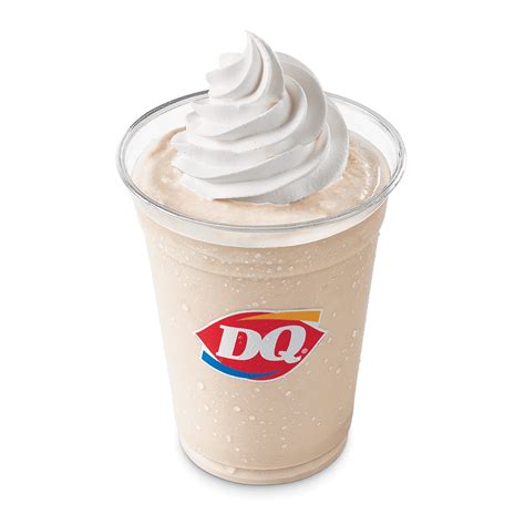 Peanut Butter Blended With Milk And Creamy Dq® Vanilla Soft Serve Into A Classic Dq® Shake