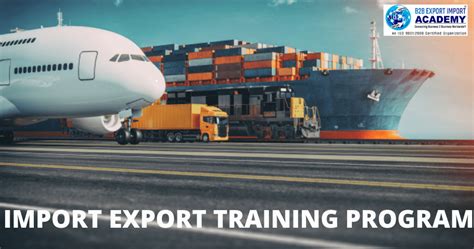Import Export Training Program B2b Export Import Academy