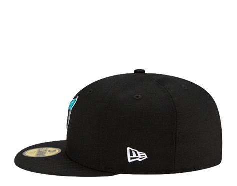 New Era 59fifty Mlb Florida Marlins Upside Down Logo Fitted Hat Nycmode