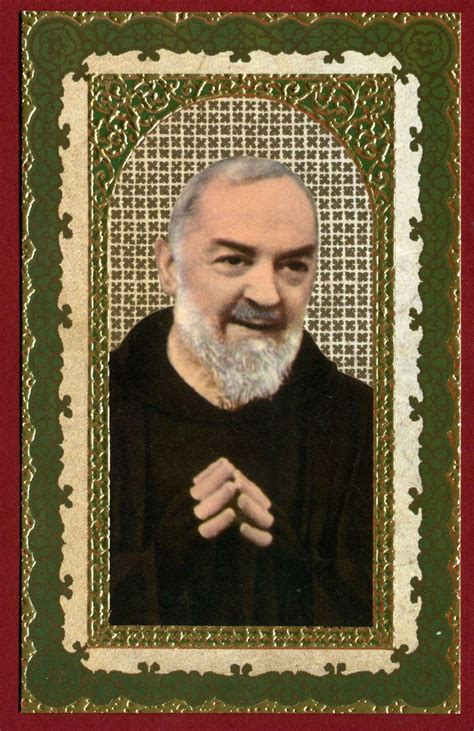 Santino San Pio Da Pietralcina Image Pieuse Holy Card Heiligenbild
