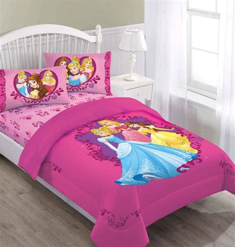 Disney princess 11pcs full/queen size comforter set in a. Cobertor de Casal Princesas da Disney Princess Gateway