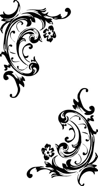 Decorative Scroll Clip Art Free