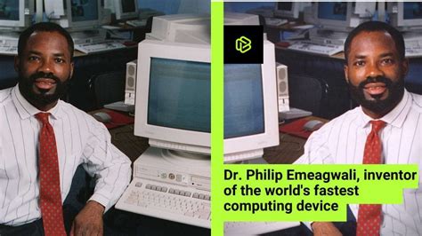 Africans Can Do It Meet Philip Emeagwali The Nigerian Scientist Who