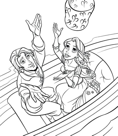 Rapunzel Castle Coloring Pages Coloring Page Tears Rapunzel The