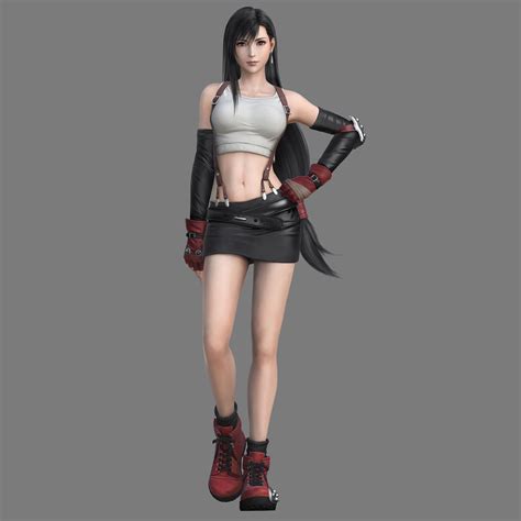 nichameleon has just released her sexy cosplay as tifa lockhart from “final fantasy vii” tgg