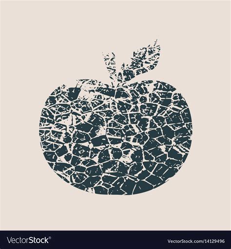 Cracked Apple Logo