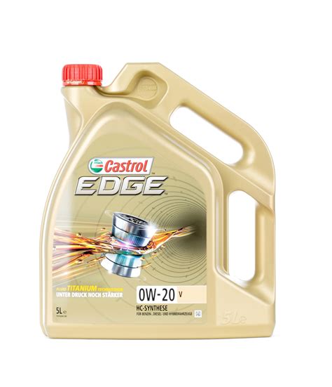 15B78B CASTROL EDGE, V Olio motore 0W-20, 5l AUTODOC