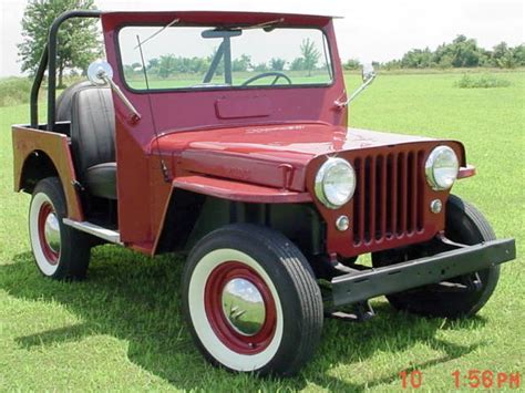 1961 Willys Dj 3a Information And Photos Momentcar