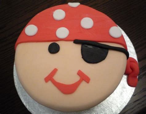 Round Happy Pirate Face Birthday Cake Hi Res 720p Hd