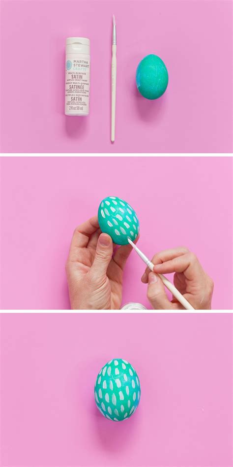 Brushstroke Painted Easter Eggs Tell Love And Party Easter Egg