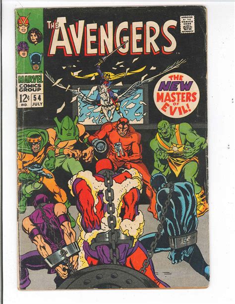 The Avengers 54 1st Appearance Of Ultron 1968 Marvel Comics Key