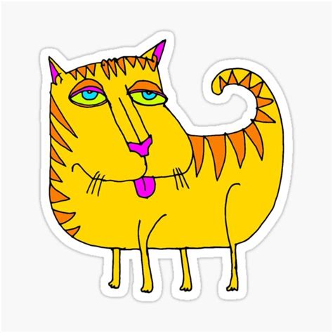 TIGERCAT Sticker For Sale By Paulvolker Redbubble
