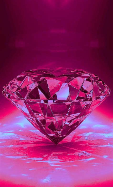 Pink Diamond Desktop Wallpaper