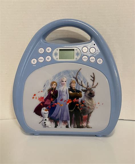Disney Frozen 2 Bluetooth Kids Karaoke Machine Led Lights Ebay