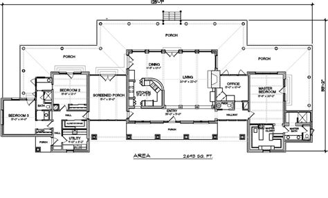 Unique Single Story Ranch House Plans New Home Plans Design