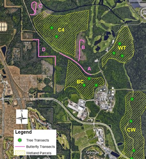 Map Of Wildlife Management Conservation Area A 3370 Ha Conservation