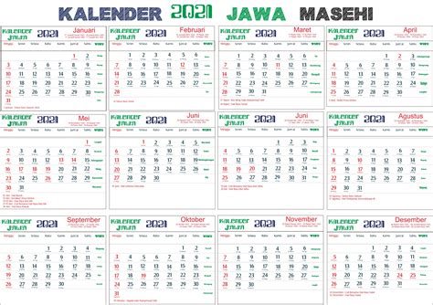 Kalender Jawa Juli 2022 Lengkap Dengan Weton Dan Hari Libur Nasional Images