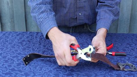 More images for how to install eyelet curtain rods » Signature Handtools - How To Install Eyelets Using the ...