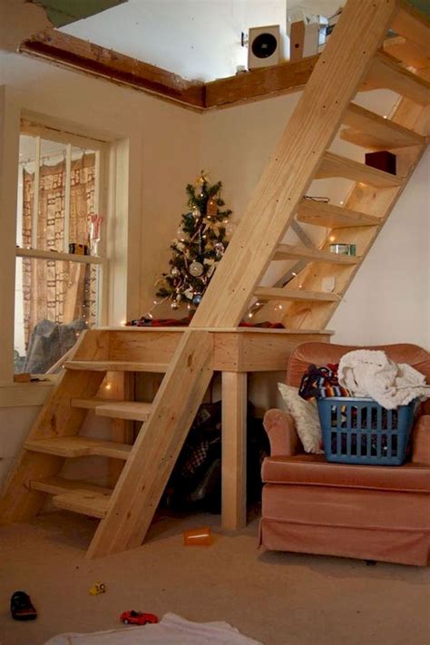 Amazing Loft Stair For Tiny House Ide House Stairs Loft Staircase
