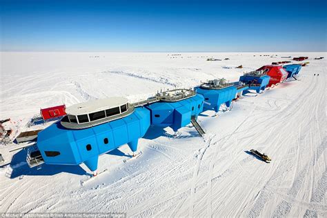 Antarctic Research Stations Journey In Photographs Daily Mail Online
