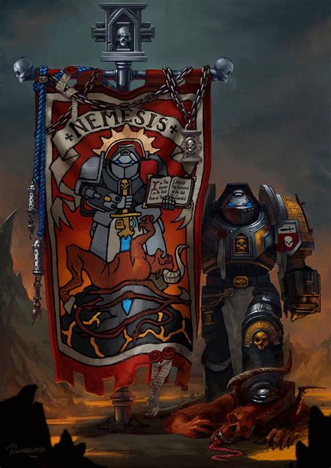 Grey Knights Banner By Nord Sol Warhammer 40k Grey Knights