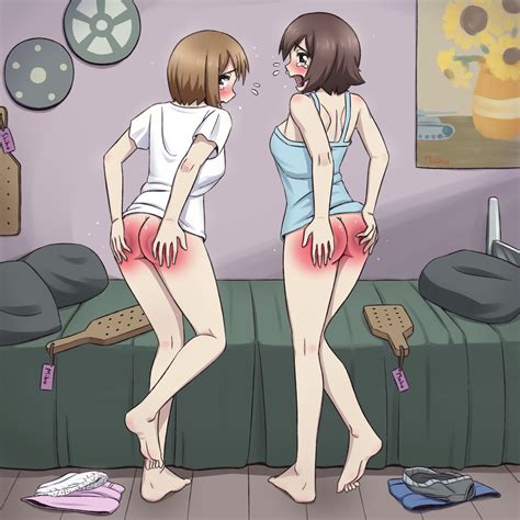 Zekel Nishizumi Maho Nishizumi Miho Girls Und Panzer Tagme 10s 2girls Barefoot Bed