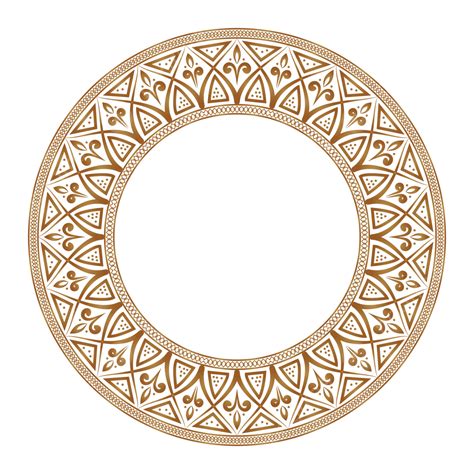Luxury Ornamental Mandala Vector Hd Images Gold Circle Ornament