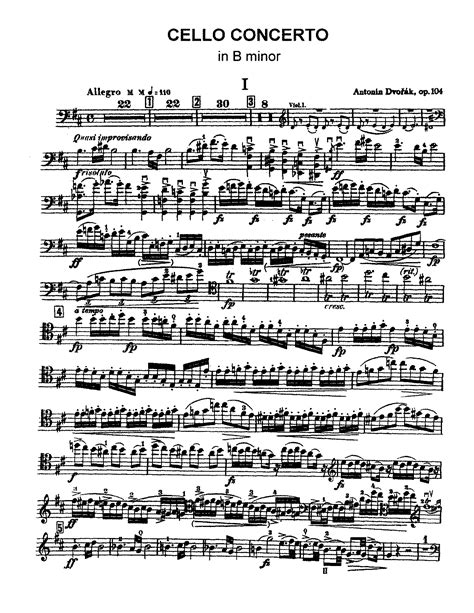 Filedvorak Cello Concerto Cello Partpdf Imslp Free Sheet Music
