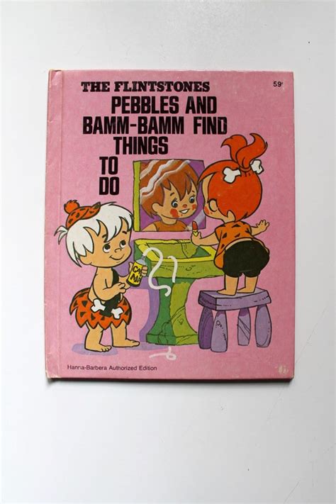 The Flintstones Pebbles And Bamm Bamm Find Things To Do Deluxe Etsy