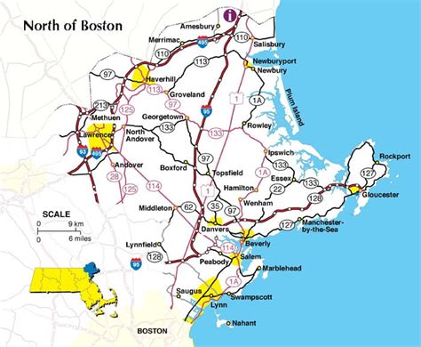 Map Of Massachusetts Boston Map Pdf Map Of Massachusetts Towns