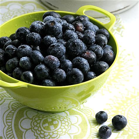 A half cup equals roughly 2.6 ounce s. What is weight of a pint of blueberries? | MyRecipes.com