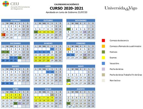 Calendario Jul 2021 Calendario Escolar Ceuta 2021