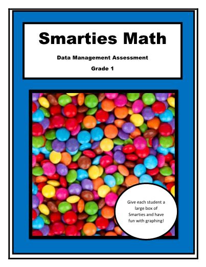 Smarties Math Math Smarties Math Centers