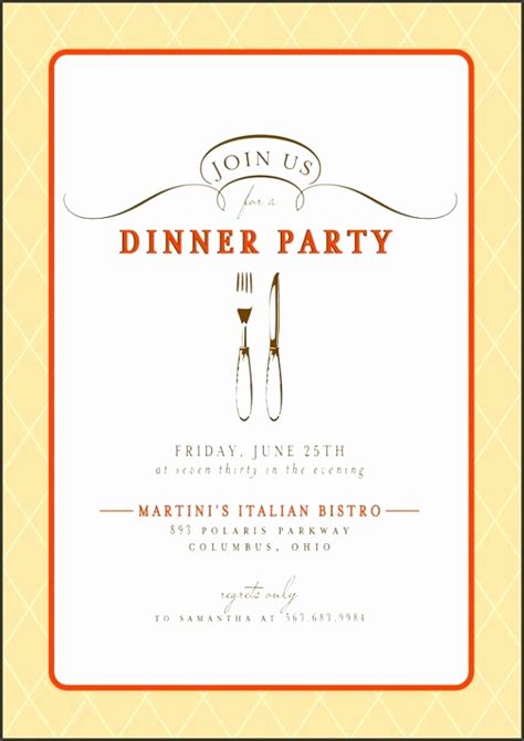 Discover tasteful designs, patterns, and themes in our lunch and dinner invitation collection. 9 formal Dinner Party Invitation Wording ...