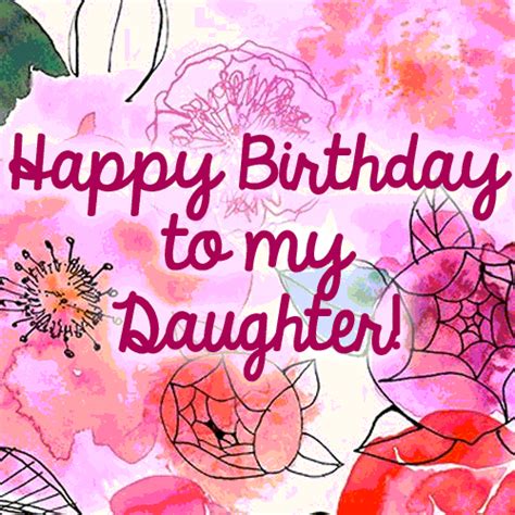 quotes love happy birthday daughter wall leaflets