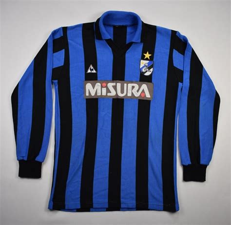 From inter hq, the evening event saw four legends enter the roll of honour that is the nerazzurri hall of fame, now in. 1986-88 INTER MILAN LONGSLEEVE SHIRT Football / Soccer ...