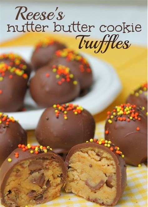 This nutter butter peanut butter cake is simpler than it looks because it starts with a boxed cake mix. Reese's Nutter Butter Cookie Truffles | FoodGaZm..