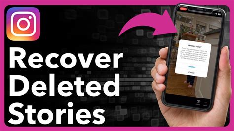 How To Recover Deleted Stories On Instagram Youtube